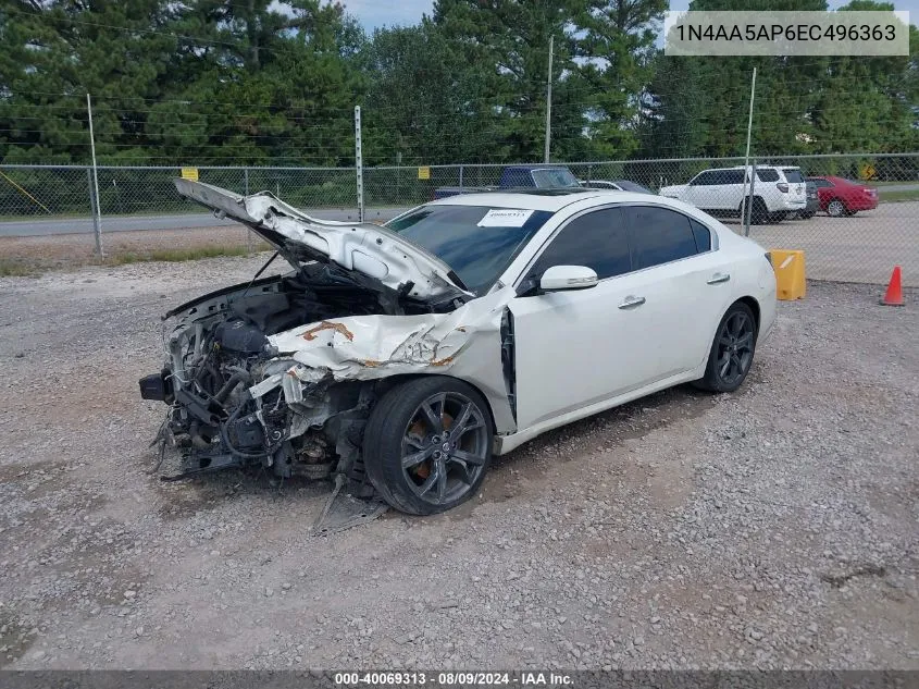 1N4AA5AP6EC496363 2014 Nissan Maxima 3.5 Sv