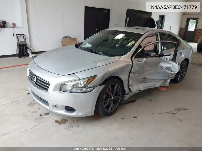 1N4AA5AP0EC471779 2014 Nissan Maxima 3.5 Sv