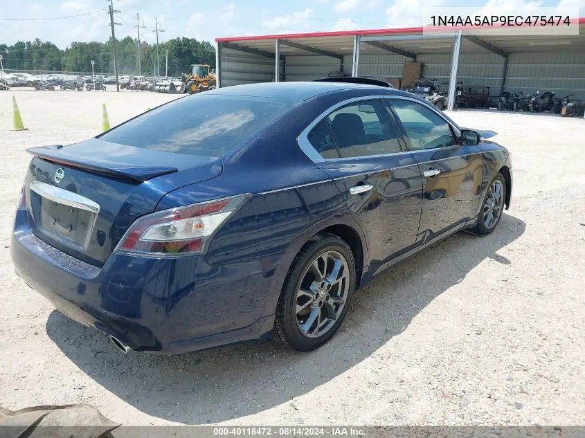 1N4AA5AP9EC475474 2014 Nissan Maxima 3.5 S