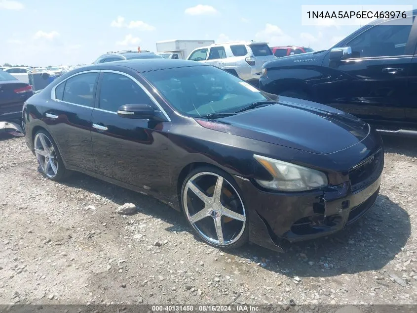 2014 Nissan Maxima 3.5 S VIN: 1N4AA5AP6EC463976 Lot: 40131458