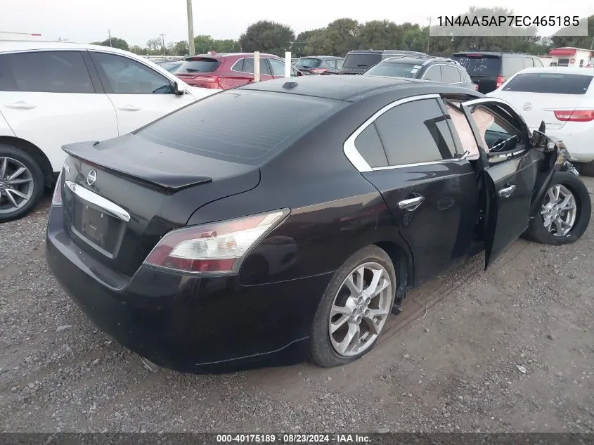 1N4AA5AP7EC465185 2014 Nissan Maxima 3.5 Sv