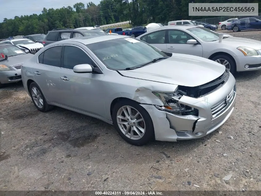 1N4AA5AP2EC456569 2014 Nissan Maxima 3.5 S/3.5 Sv