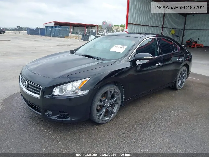 1N4AA5AP5EC483202 2014 Nissan Maxima 3.5 Sv