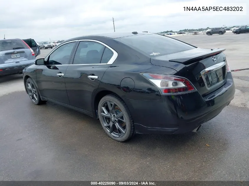 1N4AA5AP5EC483202 2014 Nissan Maxima 3.5 Sv