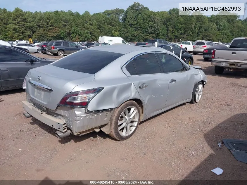 1N4AA5AP1EC462993 2014 Nissan Maxima 3.5 S/3.5 Sv