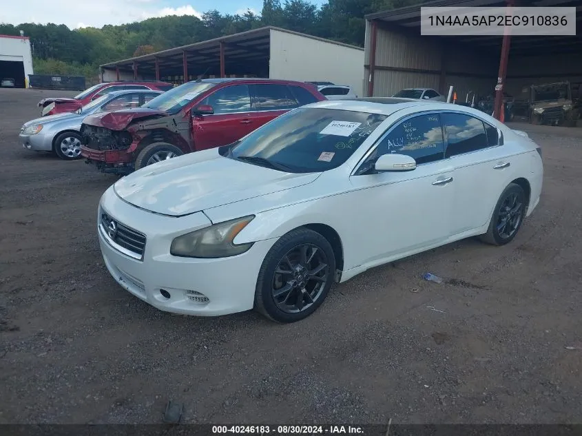 1N4AA5AP2EC910836 2014 Nissan Maxima 3.5 S