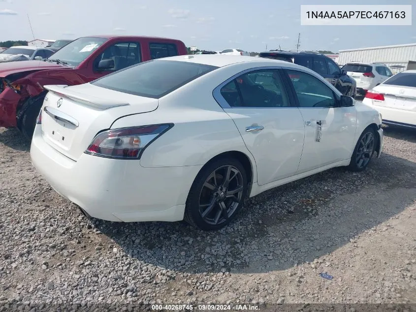 1N4AA5AP7EC467163 2014 Nissan Maxima 3.5 Sv