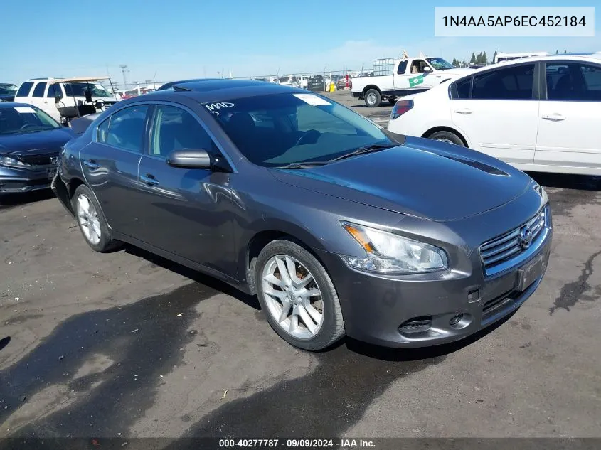 1N4AA5AP6EC452184 2014 Nissan Maxima 3.5 S