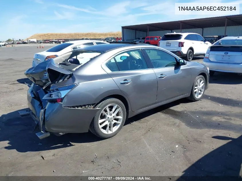 1N4AA5AP6EC452184 2014 Nissan Maxima 3.5 S