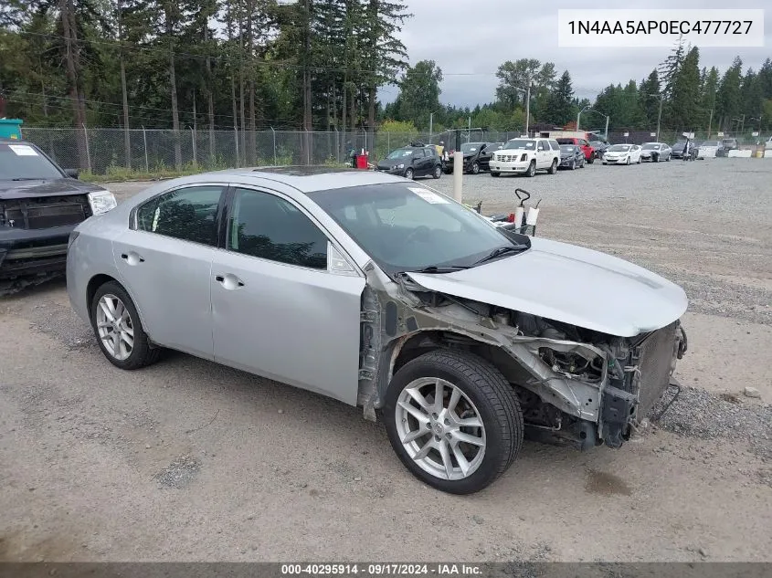 1N4AA5AP0EC477727 2014 Nissan Maxima 3.5 S/3.5 Sv