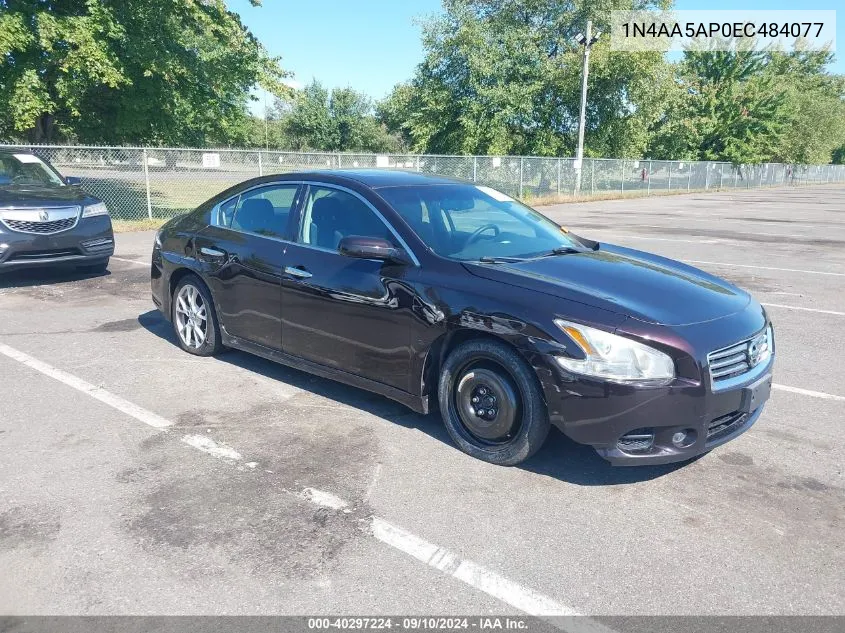 2014 Nissan Maxima 3.5 S VIN: 1N4AA5AP0EC484077 Lot: 40297224