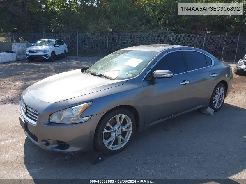 1N4AA5AP3EC906892 2014 Nissan Maxima 3.5 Sv