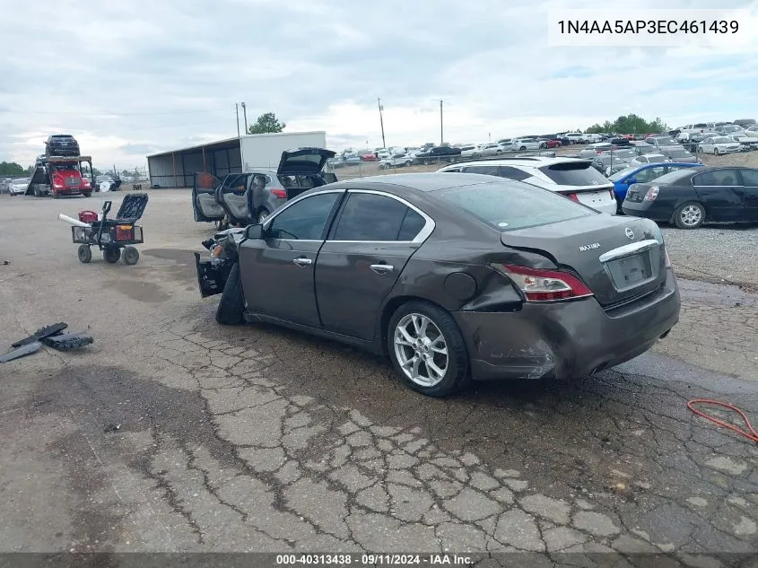 1N4AA5AP3EC461439 2014 Nissan Maxima 3.5 S