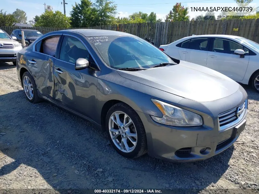 2014 Nissan Maxima 3.5 Sv VIN: 1N4AA5APXEC460739 Lot: 40332174