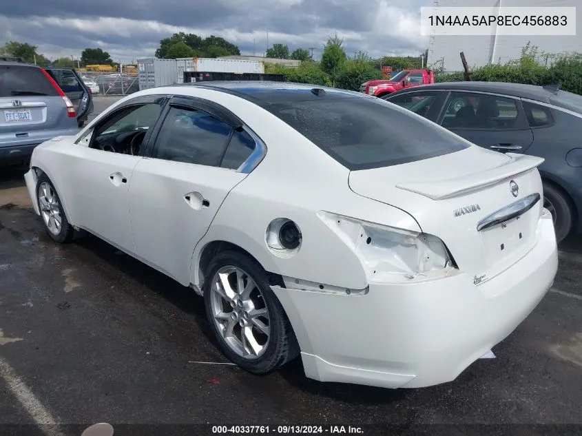 1N4AA5AP8EC456883 2014 Nissan Maxima 3.5 Sv