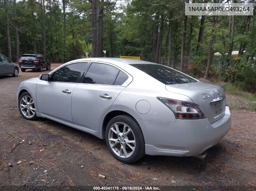 2014 Nissan Maxima 3.5 S VIN: 1N4AA5AP0EC493264 Lot: 40341178