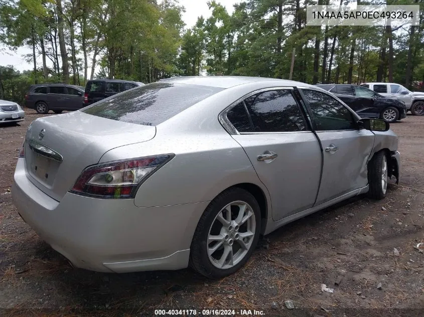 2014 Nissan Maxima 3.5 S VIN: 1N4AA5AP0EC493264 Lot: 40341178