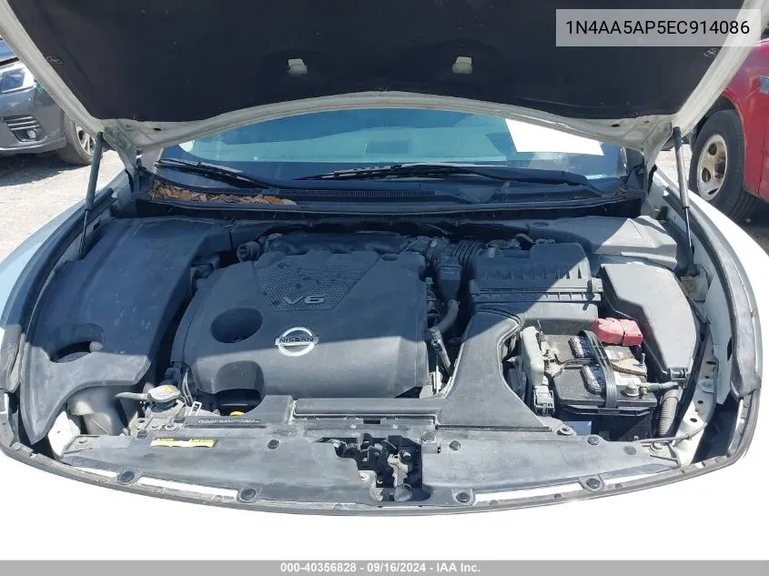 1N4AA5AP5EC914086 2014 Nissan Maxima S/Sv