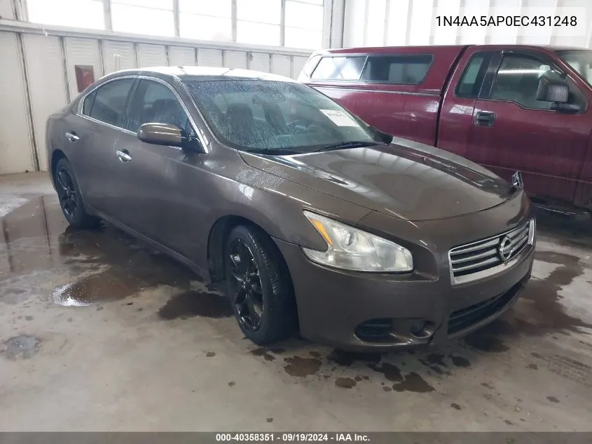 1N4AA5AP0EC431248 2014 Nissan Maxima 3.5 S