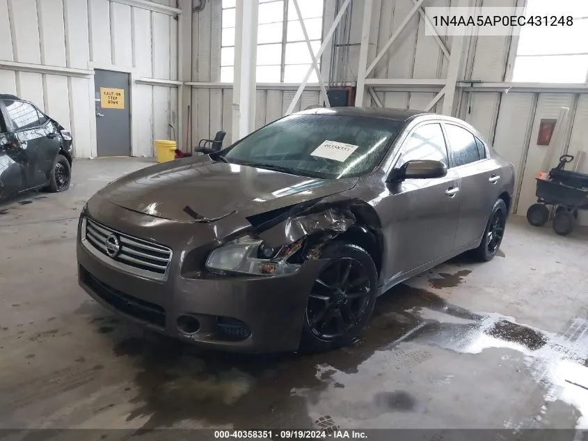 1N4AA5AP0EC431248 2014 Nissan Maxima 3.5 S