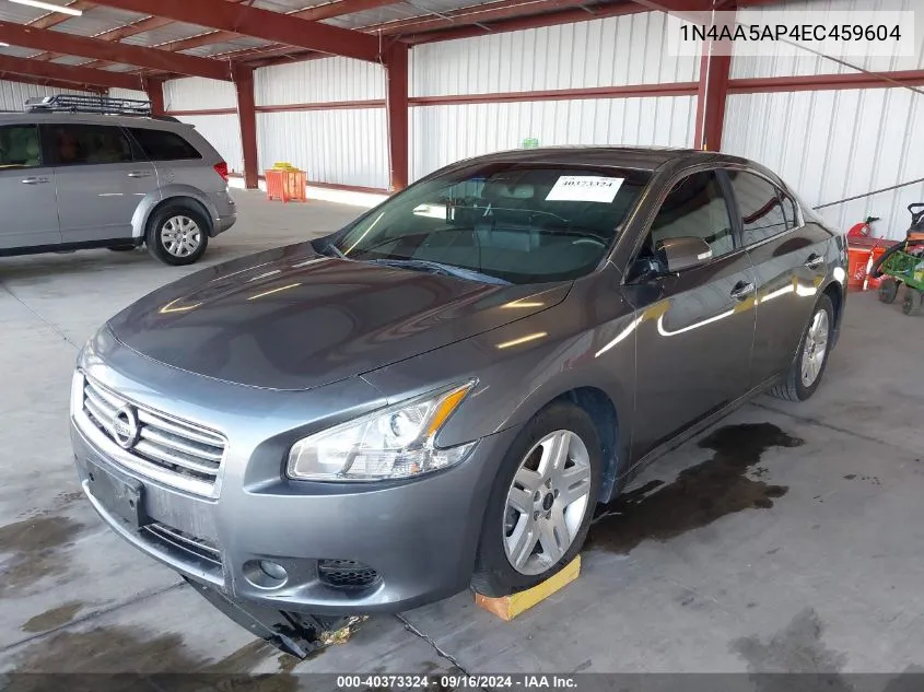 2014 Nissan Maxima 3.5 Sv VIN: 1N4AA5AP4EC459604 Lot: 40373324