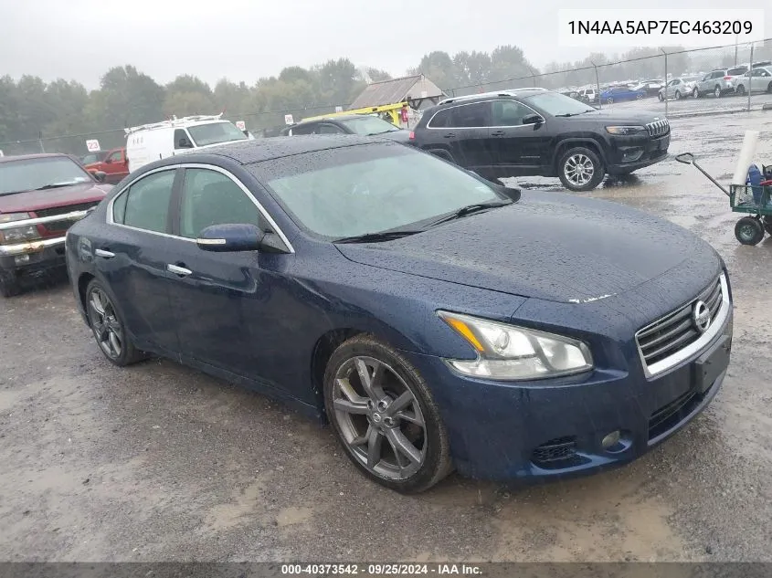 2014 Nissan Maxima 3.5 Sv VIN: 1N4AA5AP7EC463209 Lot: 40373542