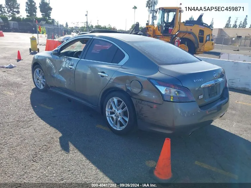 1N4AA5AP5EC459871 2014 Nissan Maxima 3.5 S/3.5 Sv