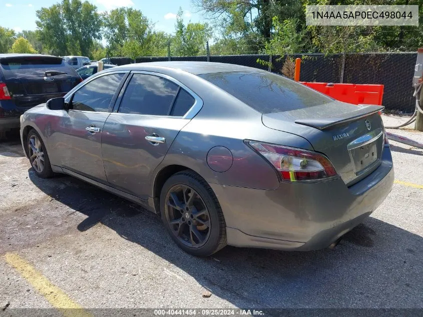 1N4AA5AP0EC498044 2014 Nissan Maxima 3.5 S