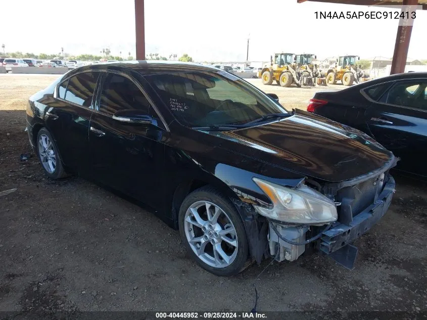 1N4AA5AP6EC912413 2014 Nissan Maxima 3.5 Sv