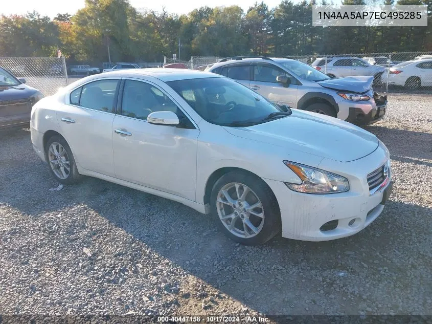 2014 Nissan Maxima 3.5 Sv VIN: 1N4AA5AP7EC495285 Lot: 40447158