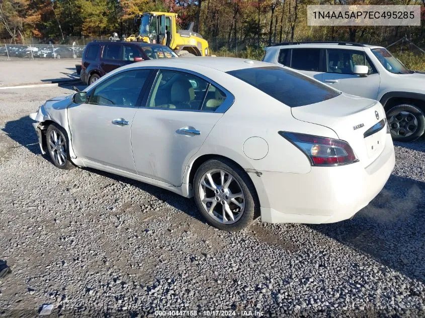 2014 Nissan Maxima 3.5 Sv VIN: 1N4AA5AP7EC495285 Lot: 40447158