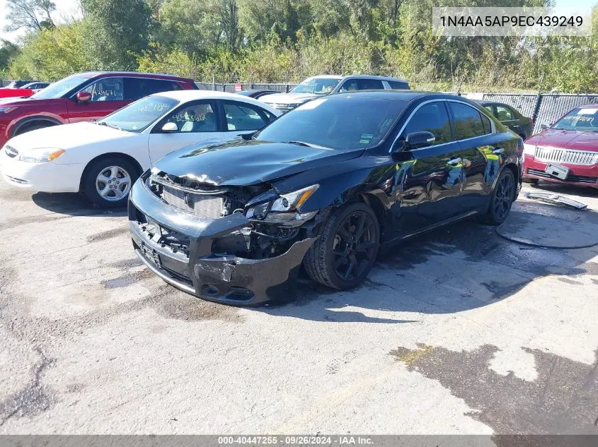 2014 Nissan Maxima 3.5 Sv VIN: 1N4AA5AP9EC439249 Lot: 40447255