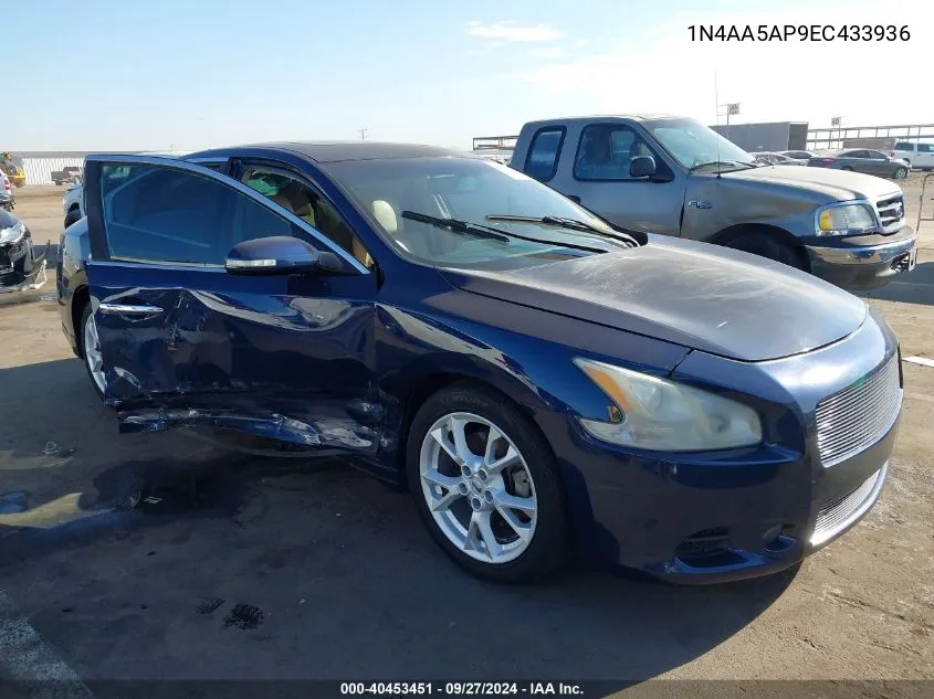 1N4AA5AP9EC433936 2014 Nissan Maxima 3.5 Sv