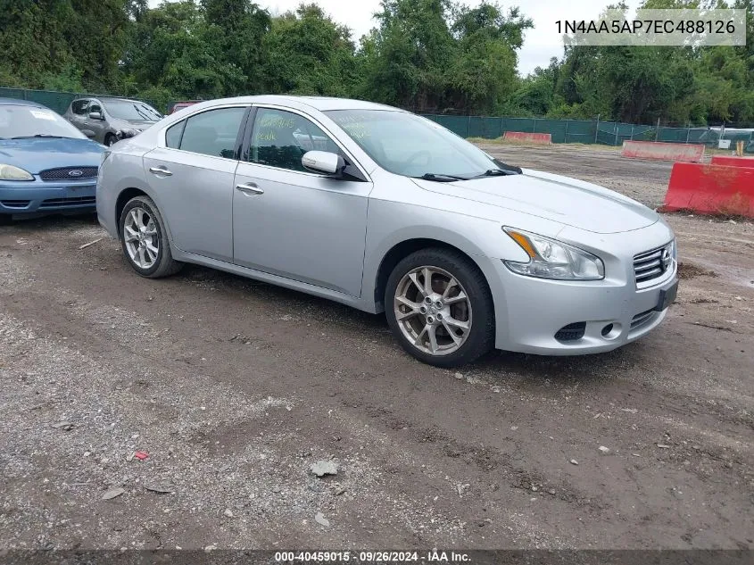 1N4AA5AP7EC488126 2014 Nissan Maxima 3.5 Sv