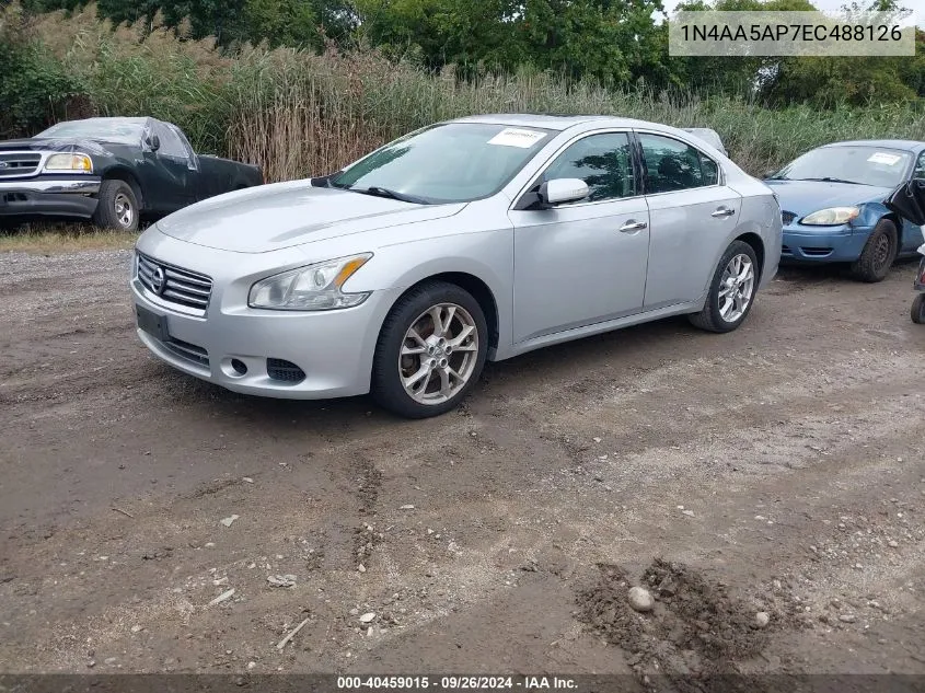 1N4AA5AP7EC488126 2014 Nissan Maxima 3.5 Sv