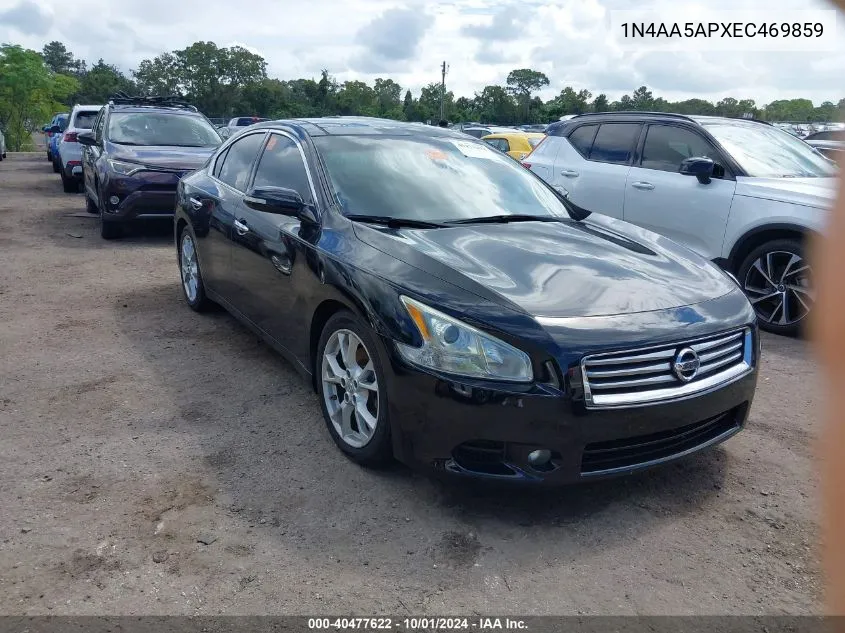 2014 Nissan Maxima S/Sv VIN: 1N4AA5APXEC469859 Lot: 40477622