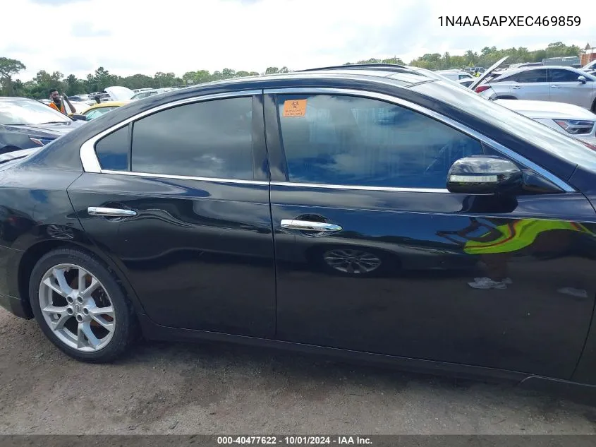 1N4AA5APXEC469859 2014 Nissan Maxima S/Sv