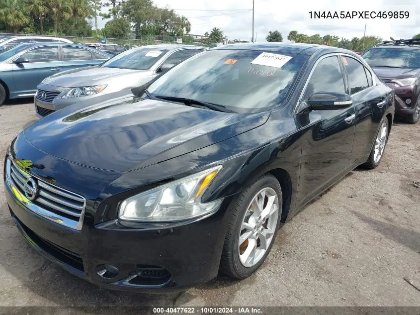 1N4AA5APXEC469859 2014 Nissan Maxima S/Sv