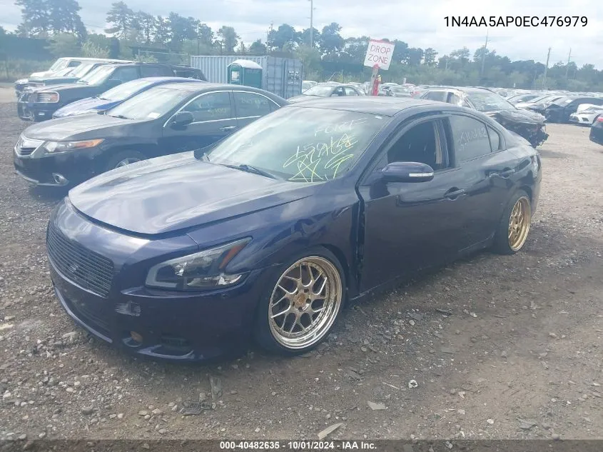 1N4AA5AP0EC476979 2014 Nissan Maxima 3.5 Sv