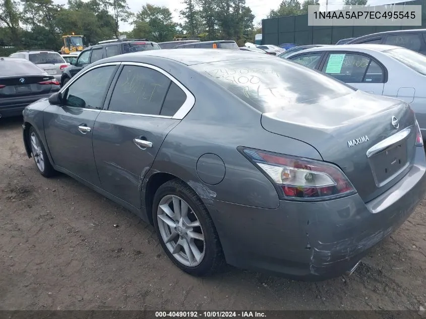 1N4AA5AP7EC495545 2014 Nissan Maxima 3.5 S/3.5 Sv