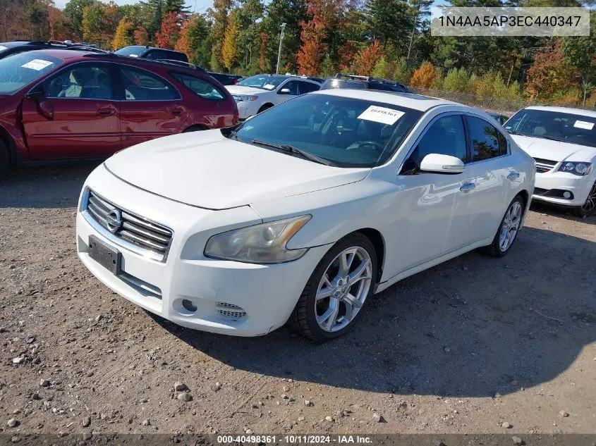 2014 Nissan Maxima 3.5 Sv VIN: 1N4AA5AP3EC440347 Lot: 40498361