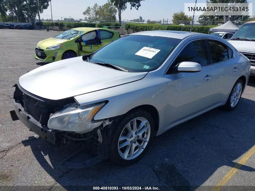 1N4AA5AP1EC453145 2014 Nissan Maxima 3.5 S/3.5 Sv