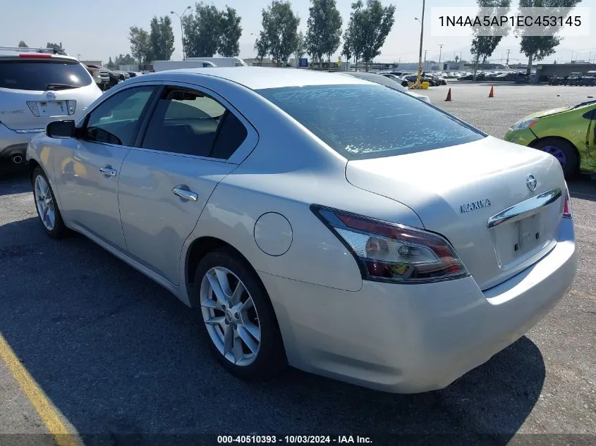 1N4AA5AP1EC453145 2014 Nissan Maxima 3.5 S/3.5 Sv