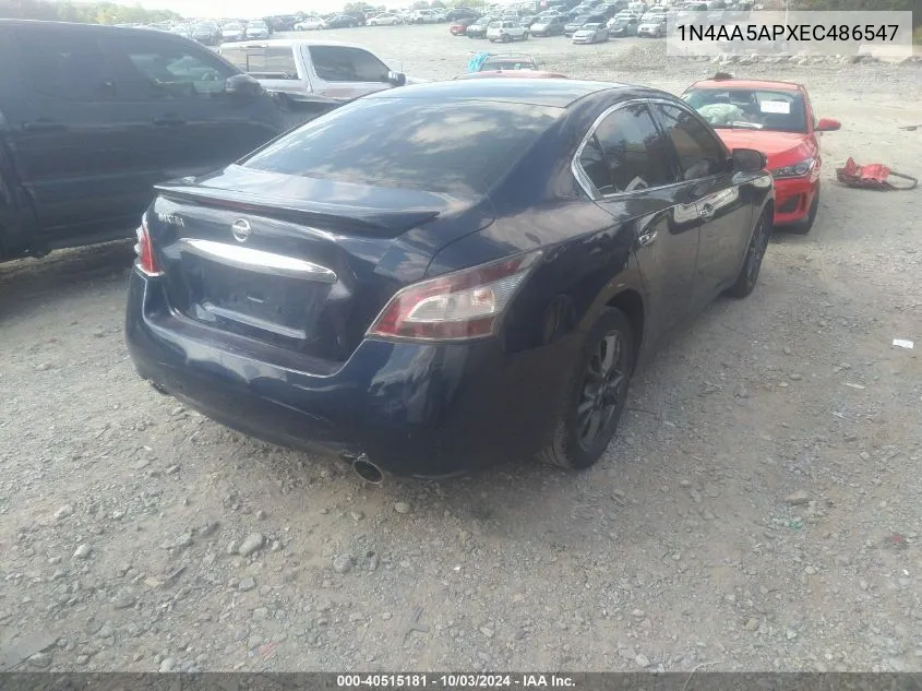 1N4AA5APXEC486547 2014 Nissan Maxima 3.5 S