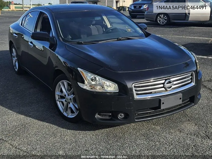 2014 Nissan Maxima VIN: 1N4AA5AP9EC464491 Lot: 40528110