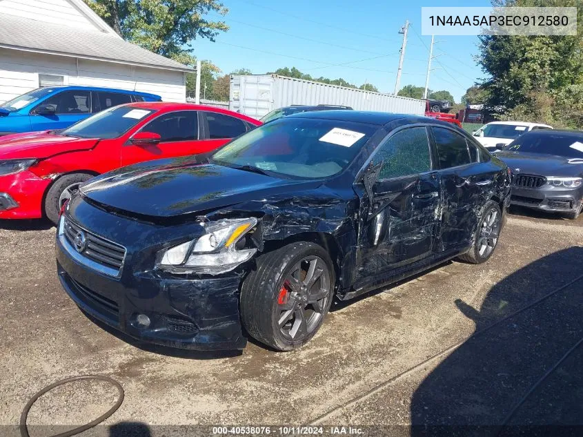 2014 Nissan Maxima 3.5 Sv VIN: 1N4AA5AP3EC912580 Lot: 40538076