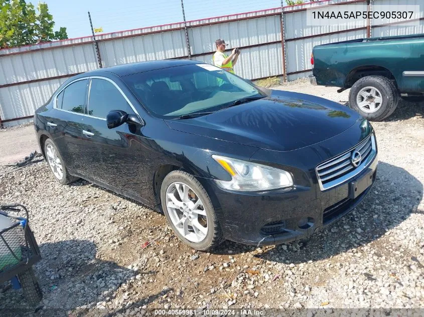 2014 Nissan Maxima 3.5 S VIN: 1N4AA5AP5EC905307 Lot: 40559981