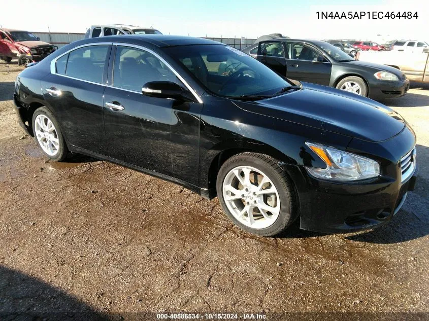 2014 Nissan Maxima 3.5 Sv VIN: 1N4AA5AP1EC464484 Lot: 40586534