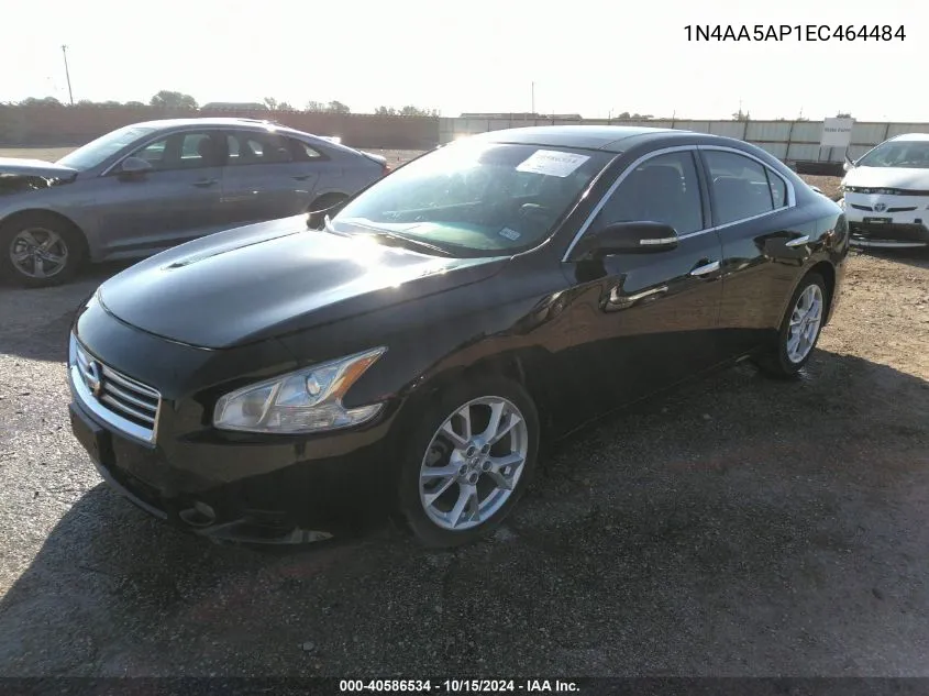 2014 Nissan Maxima 3.5 Sv VIN: 1N4AA5AP1EC464484 Lot: 40586534