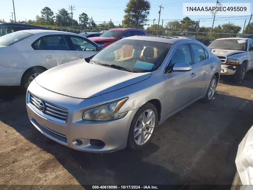 2014 Nissan Maxima S/Sv VIN: 1N4AA5AP3EC495509 Lot: 40619090